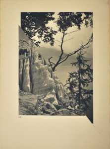  Chasm No. 3, 2015, collage, 11.7 x 16.5 in    